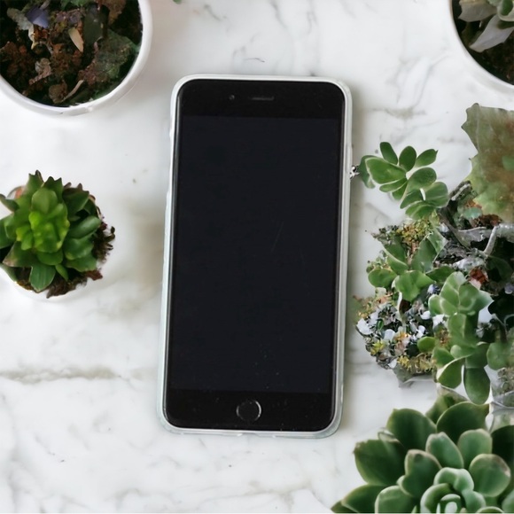 NEW iPhone 7+/8+ Green Marble Stone IMD Soft Case - Picture 4 of 4